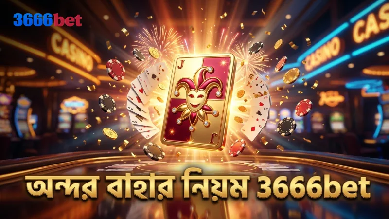 অন্দর বাহার নিয়ম ও জোকার কার্ডের বিশ্লেষণ 3666bet দ্বারা