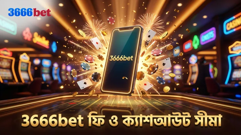 3666bet-এ ক্যাশআউট সীমা ও ফি সম্পর্কে স্পষ্ট তথ্য