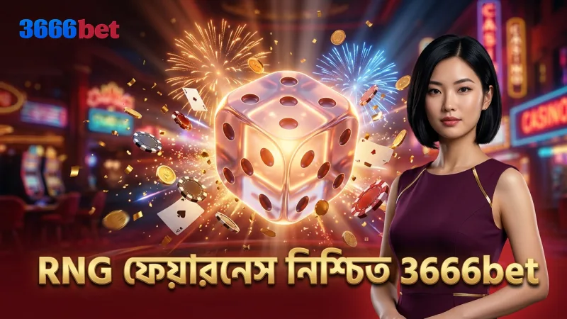 RNG ফেয়ারনেস নিশ্চিত করে সঠিক ডাইস রোলিং ফলাফল।