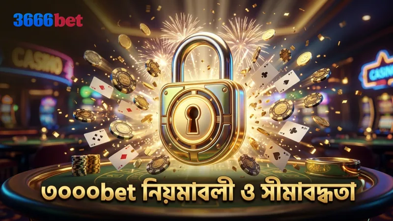 খেলোয়াড়দের জন্য 3666bet-এর সীমাবদ্ধতা ও নিয়মাবলী