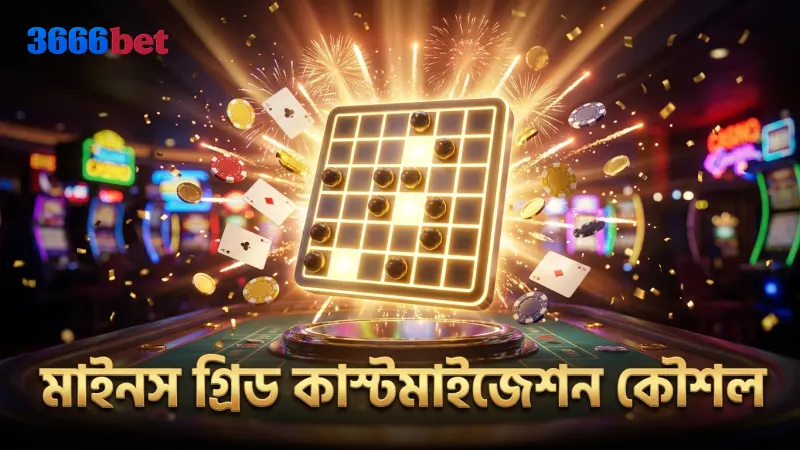 মাইনস গ্রিডের আকার ও মাইনের সংখ্যা কৌশলে প্রভাব ফেলে