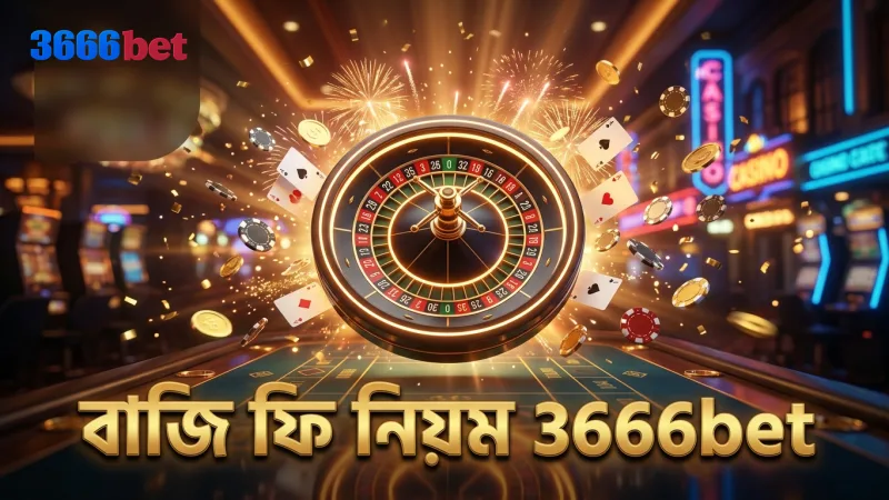বাজির নিয়ম এবং ফি 3666bet-এ স্পষ্টভাবে প্রদর্শিত