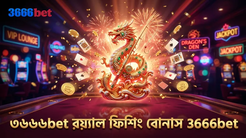 ৩৬৬৬bet-এ রয়্যাল ফিশিং বোনাস সঠিকভাবে ব্যবহার করুন