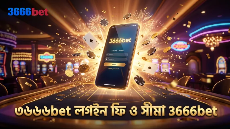 লগইন ফি ও সীমা সম্পর্কে 3666bet এর স্পষ্ট ব্যাখ্যা।
