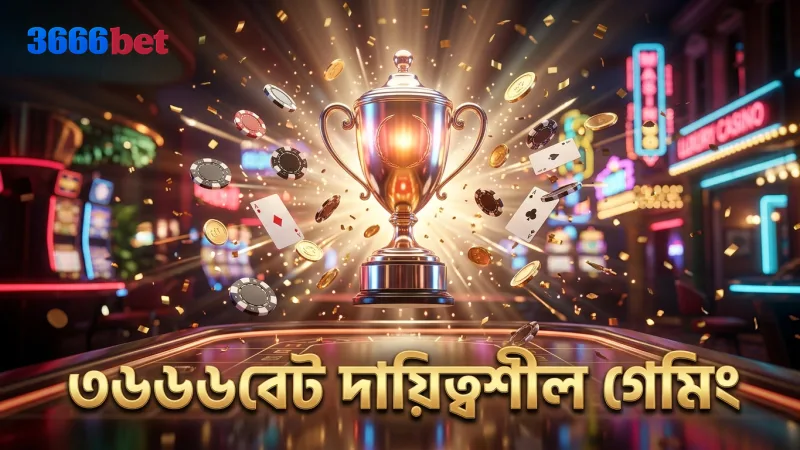 দায়িত্বশীল গেমিং নীতিমালা ৩৬৬৬বেটে খেলোয়াড়দের সুরক্ষা দেয়