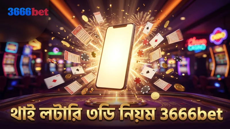 থাই লটারি ৩ডির মূল নিয়ম 3666bet থেকে শিখুন